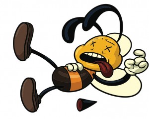 stung